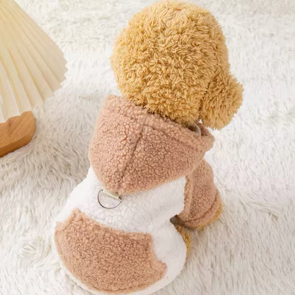 Fluffy Pup Hoodie