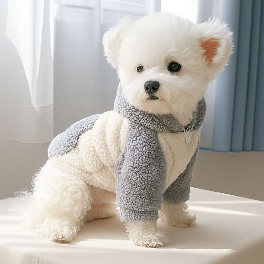 Fluffy Pup Hoodie